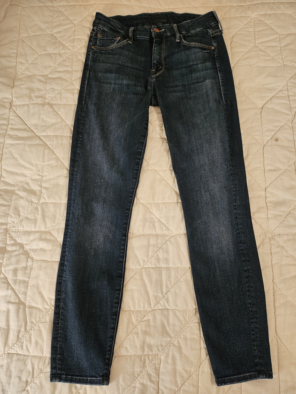 MOTHER- The Looker Crop (Here Kitty Kitty Wash) - Size 26 - Picture 2 of 10